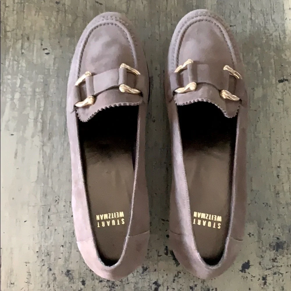 NWOB STUART WEITZMAN Mandarin Platform Loafer